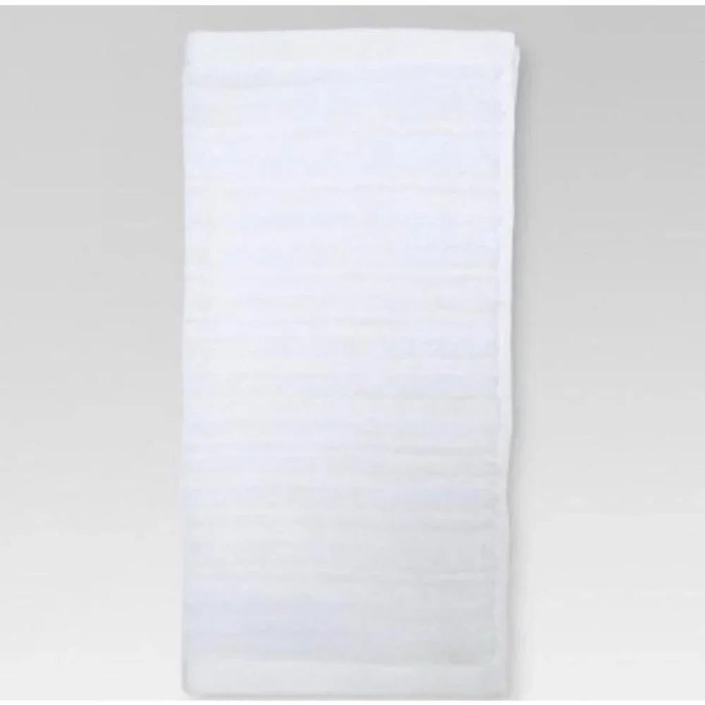 Textured Hand Towel True White - Threshold